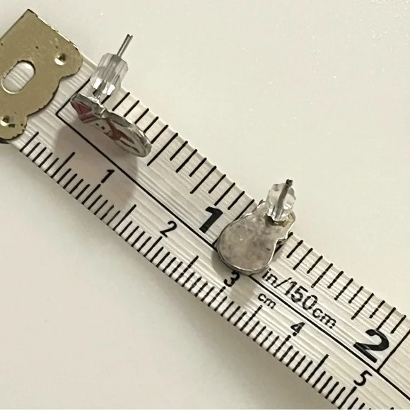 Three Sets of Christmas Earrings Snowmen, Snowflakes, & Jingle Bells Silver Tone - Picture 7 of 13